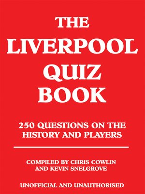 cover image of The Liverpool Quiz Book